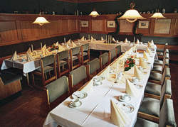 Brandbaude Saal