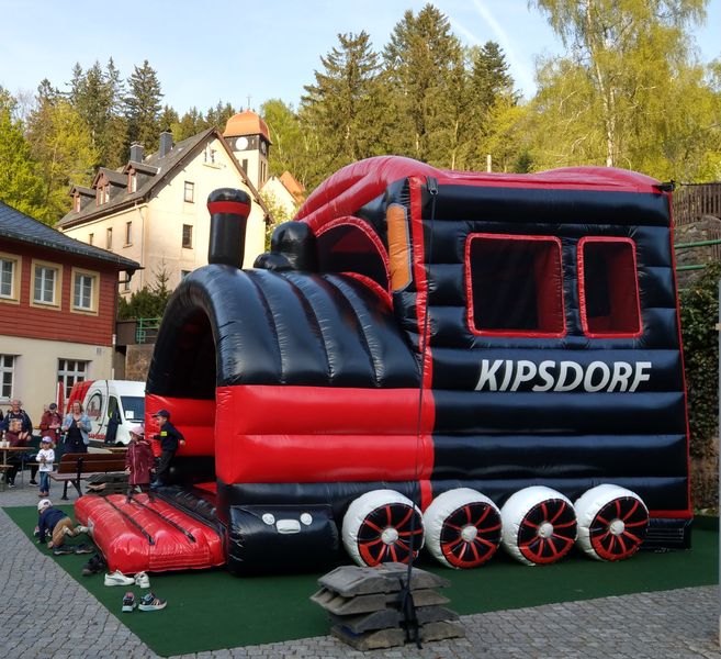 Hüpfburg in Kurort Kipsdorf